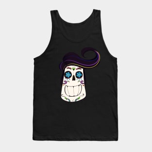 Manolo Sugar Skull Tank Top